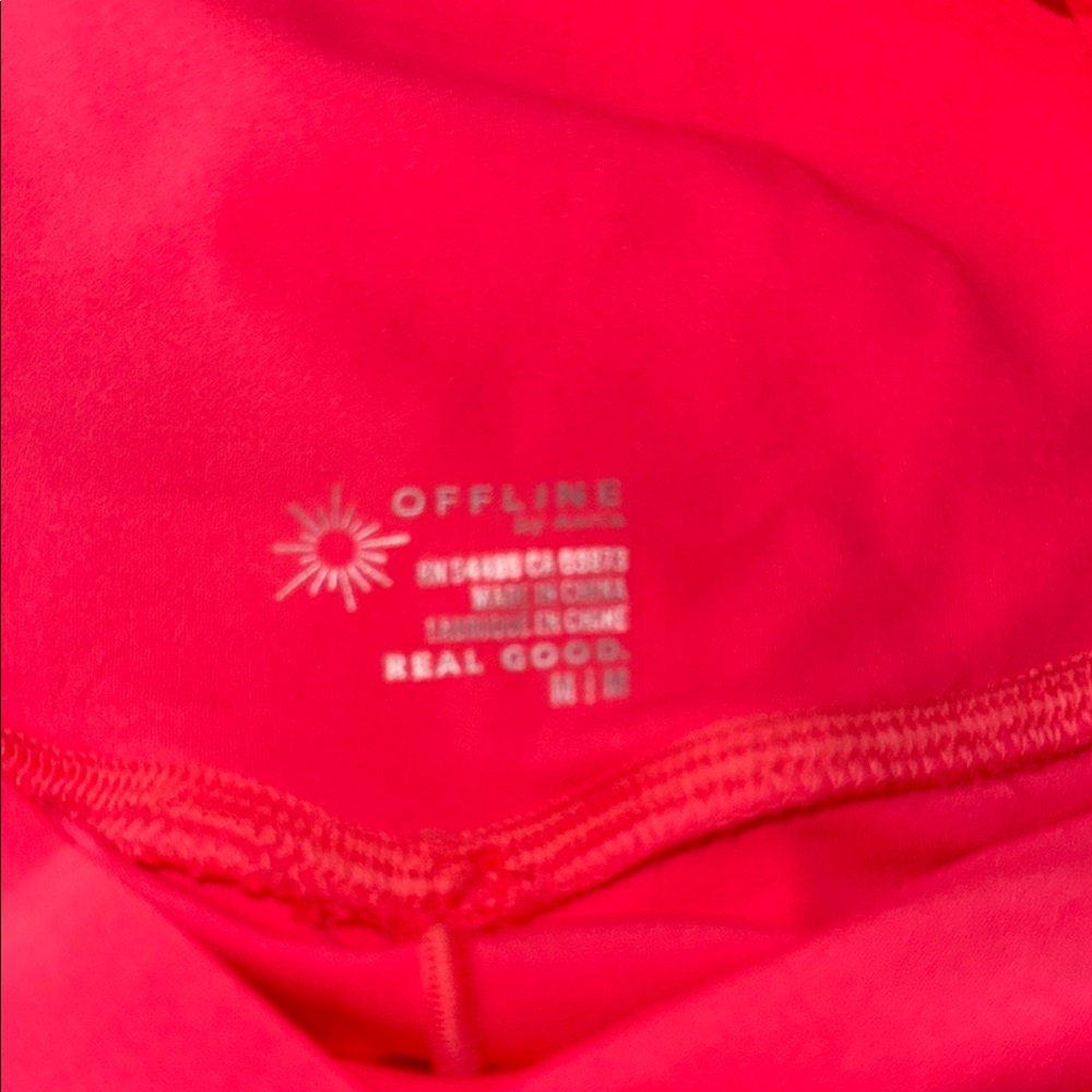 Pink Athletic Shorts with Ruffled Layers - Picture 2 of 2